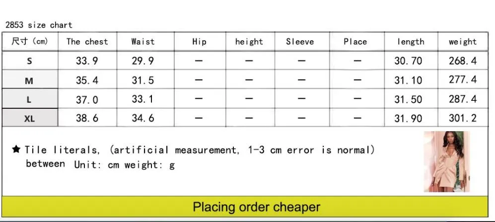Deep V LAPEL SUIT Slim Coat Dress