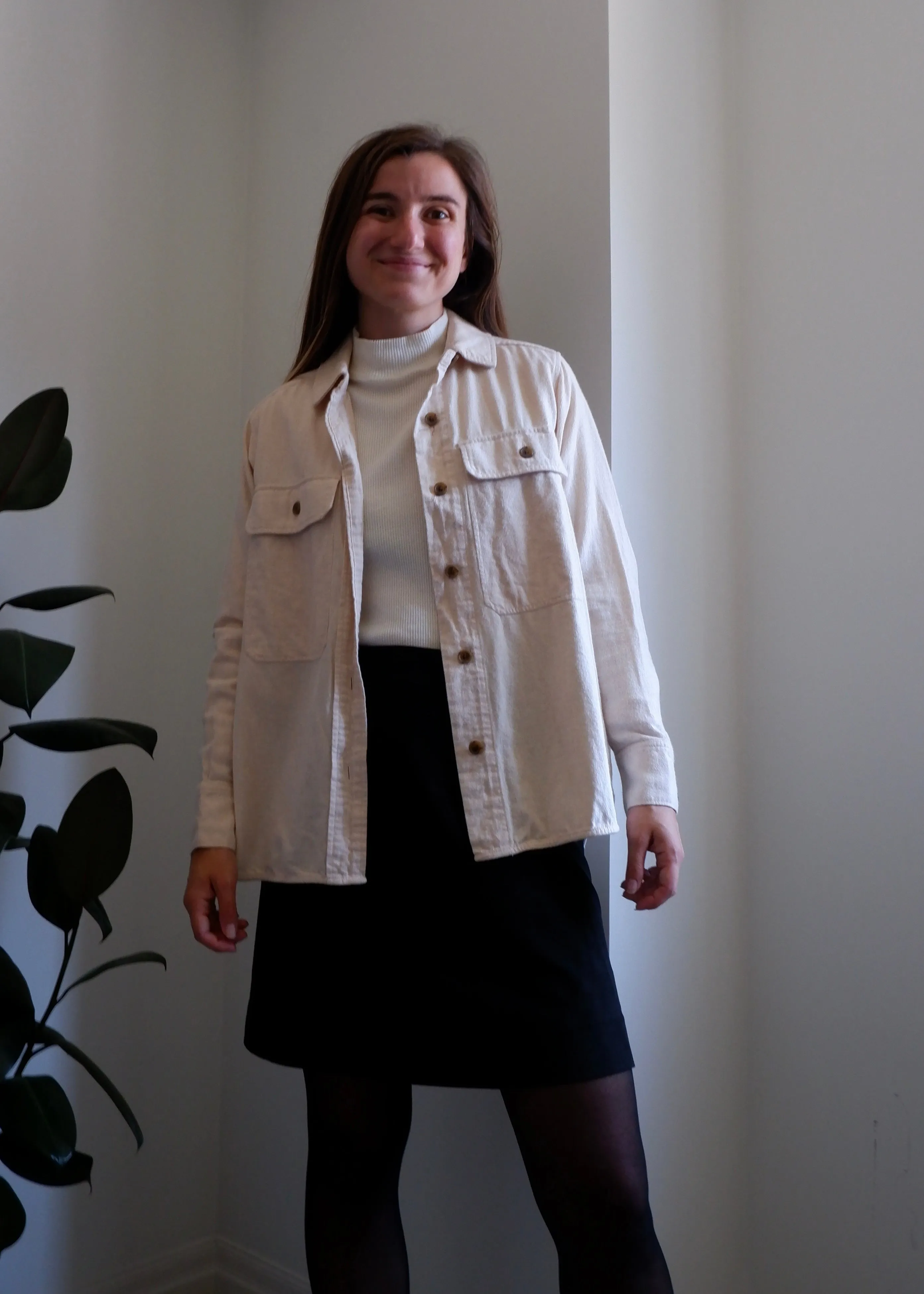 Everlane Oatmeal Shacket- XS