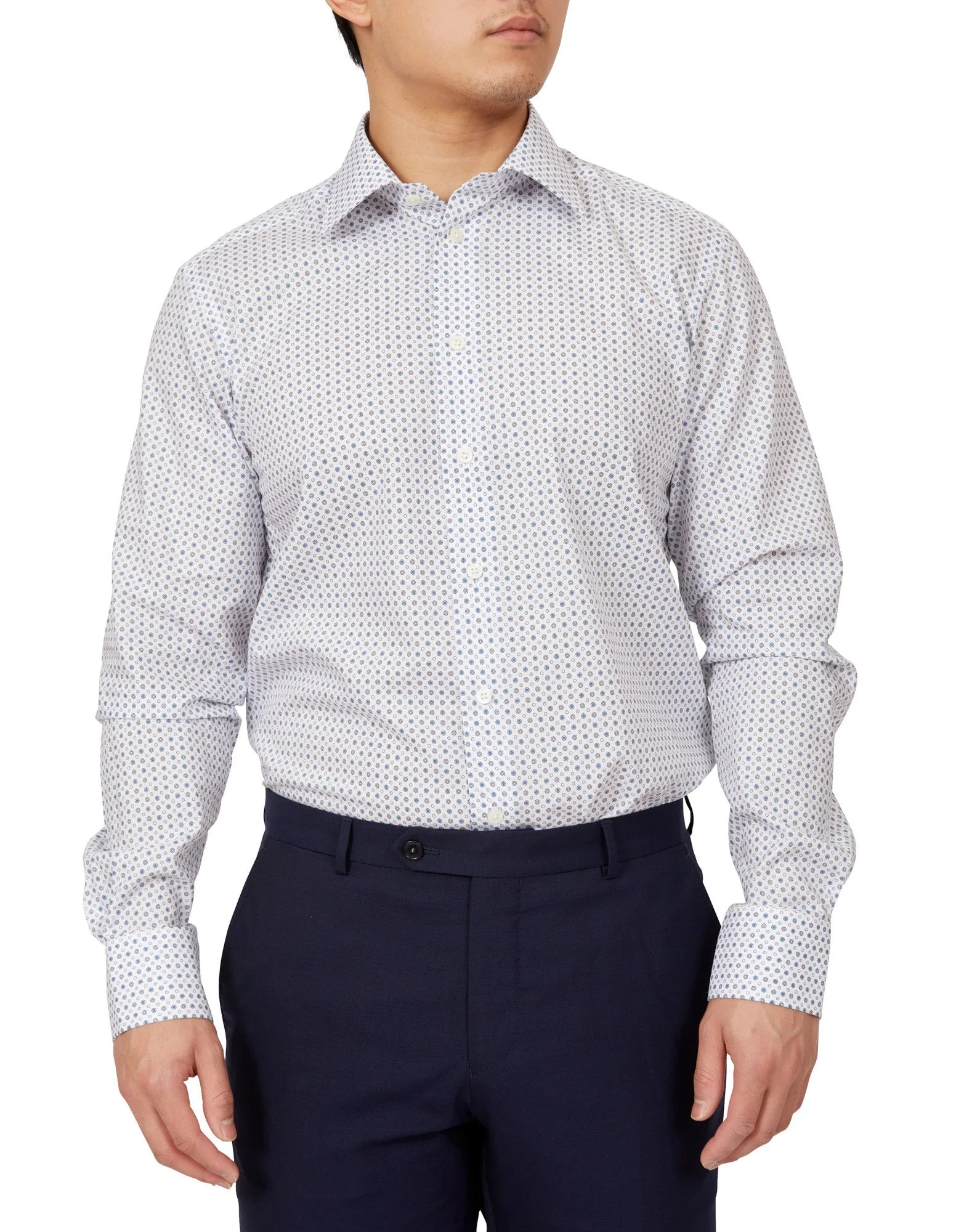 HENRY SARTORIAL Casual Shirt WHITE