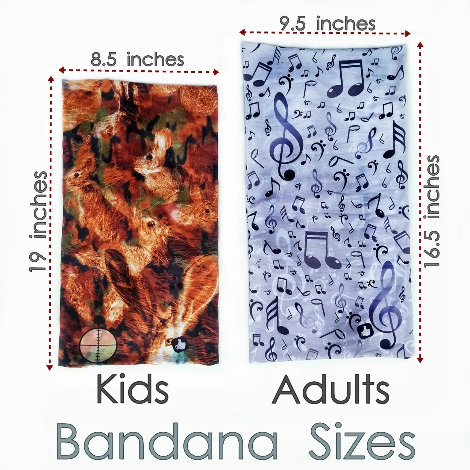 Kids Neck Gaiter-Face Mask-Abstract Cyan Kids Bandana-Gift Green Bandana-Sunshield For Kids