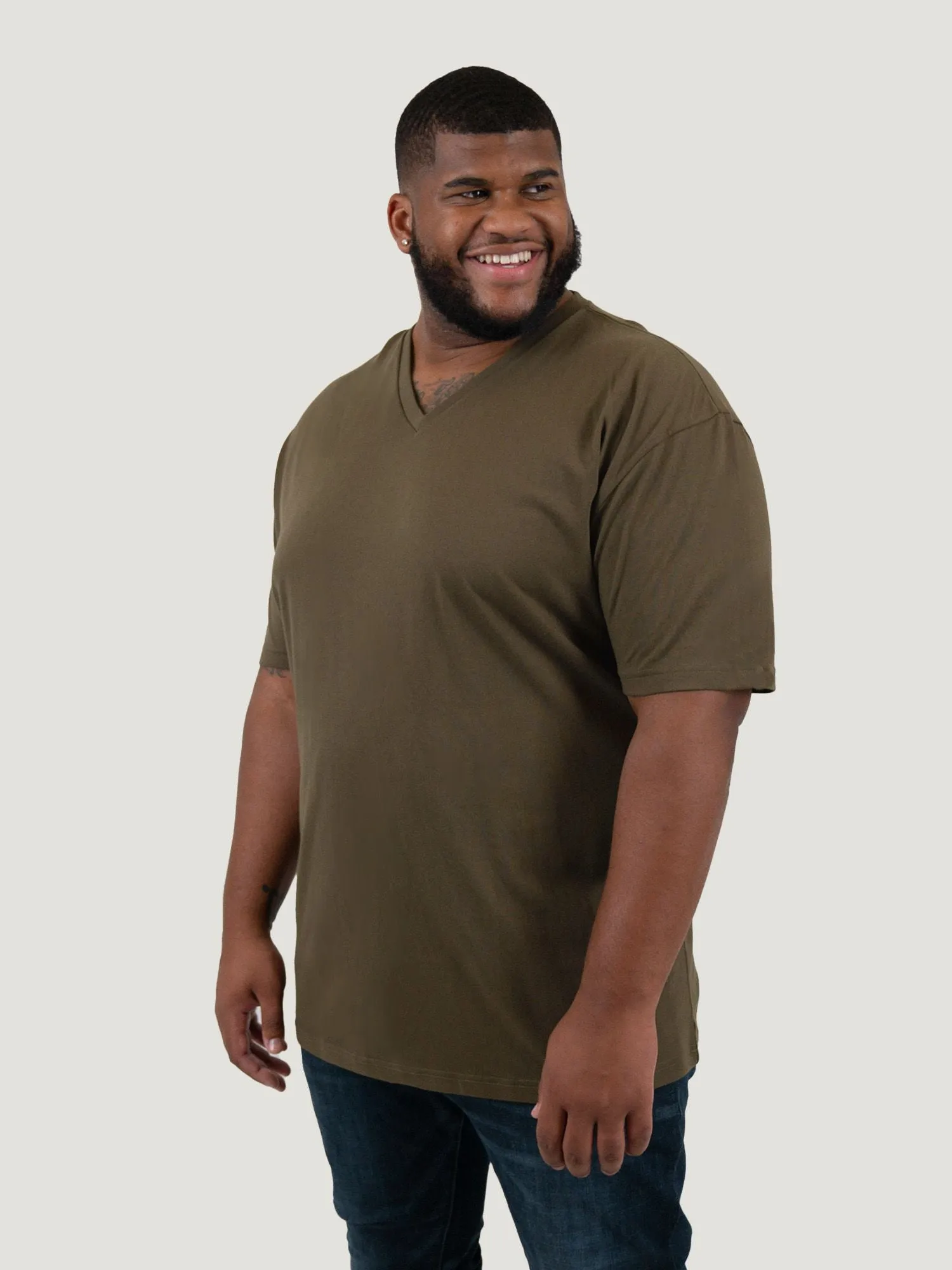 Olive V-Neck FINAL SALE