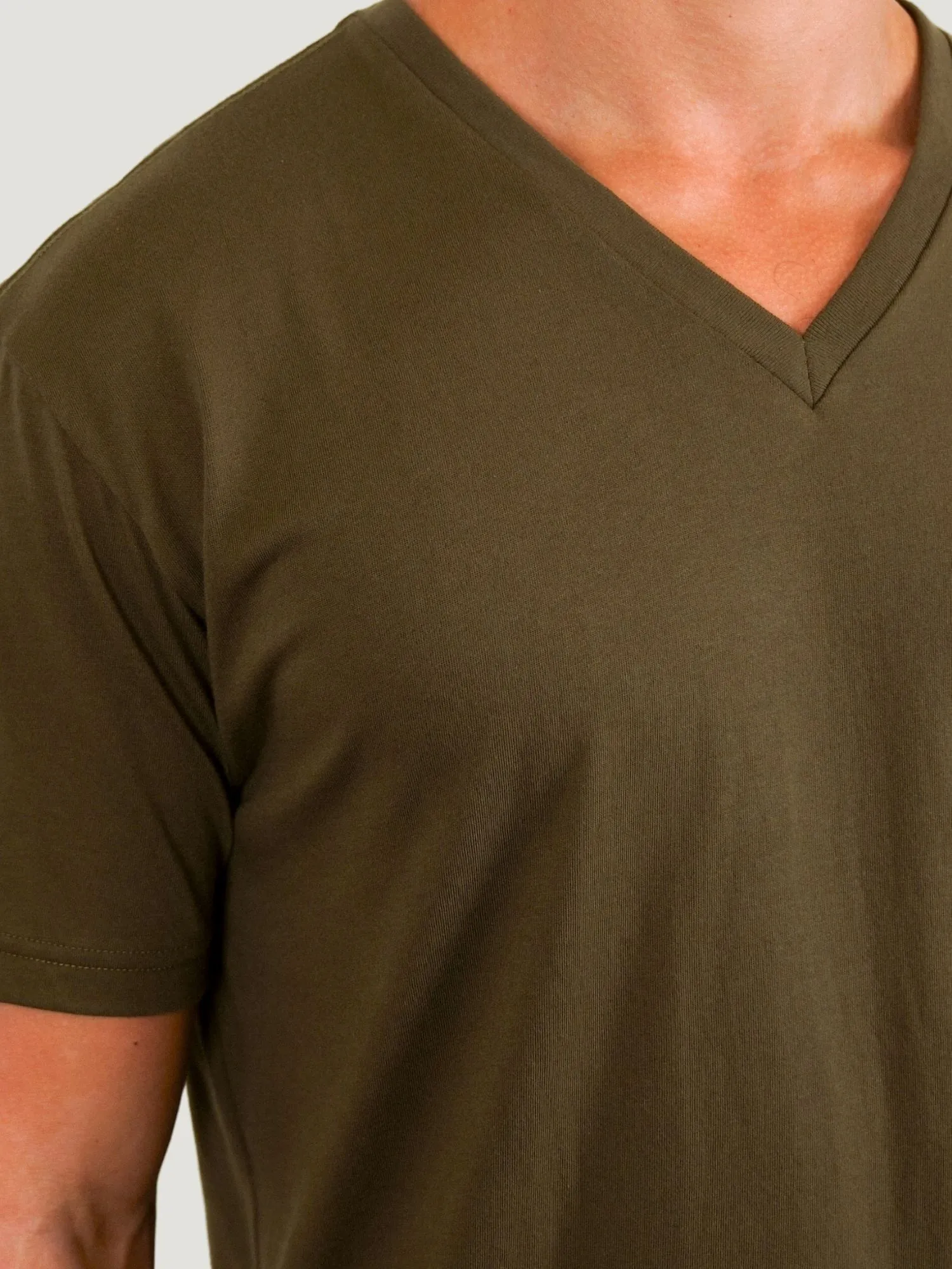 Olive V-Neck FINAL SALE