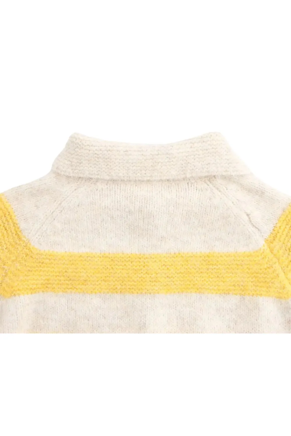 'Paige' Collared Striped Knit Sweater