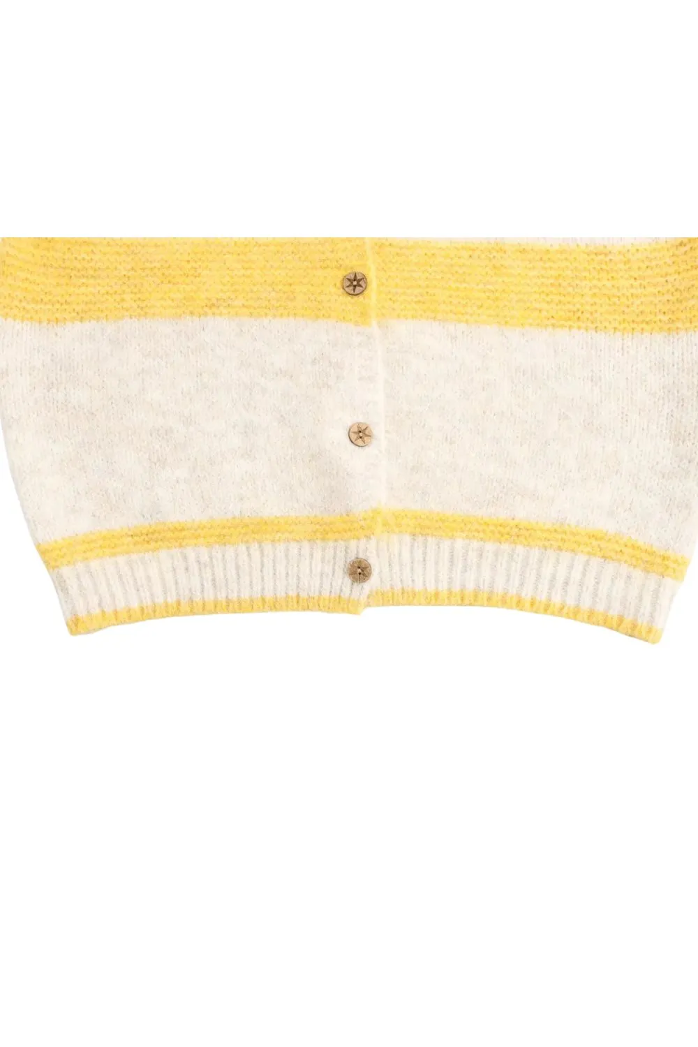 'Paige' Collared Striped Knit Sweater