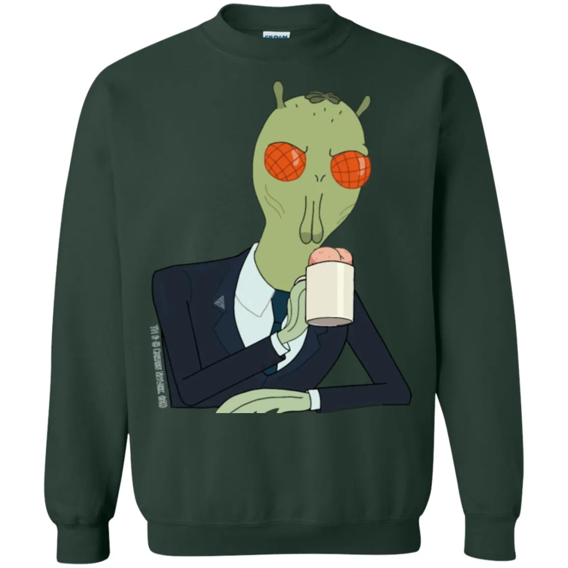 Rick And Morty Cornvelious Daniel Unisex Crewneck Pullover Sweatshirt