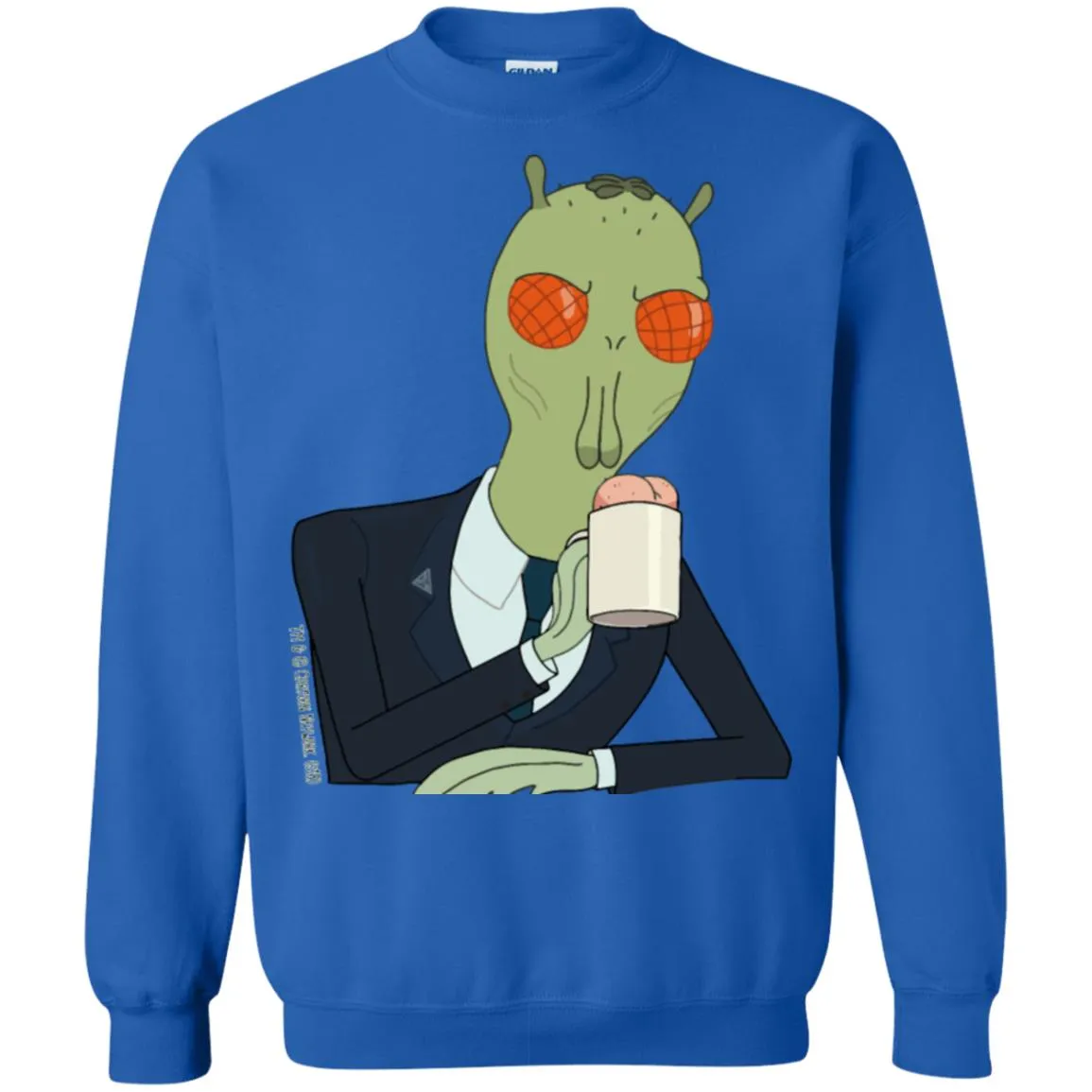 Rick And Morty Cornvelious Daniel Unisex Crewneck Pullover Sweatshirt