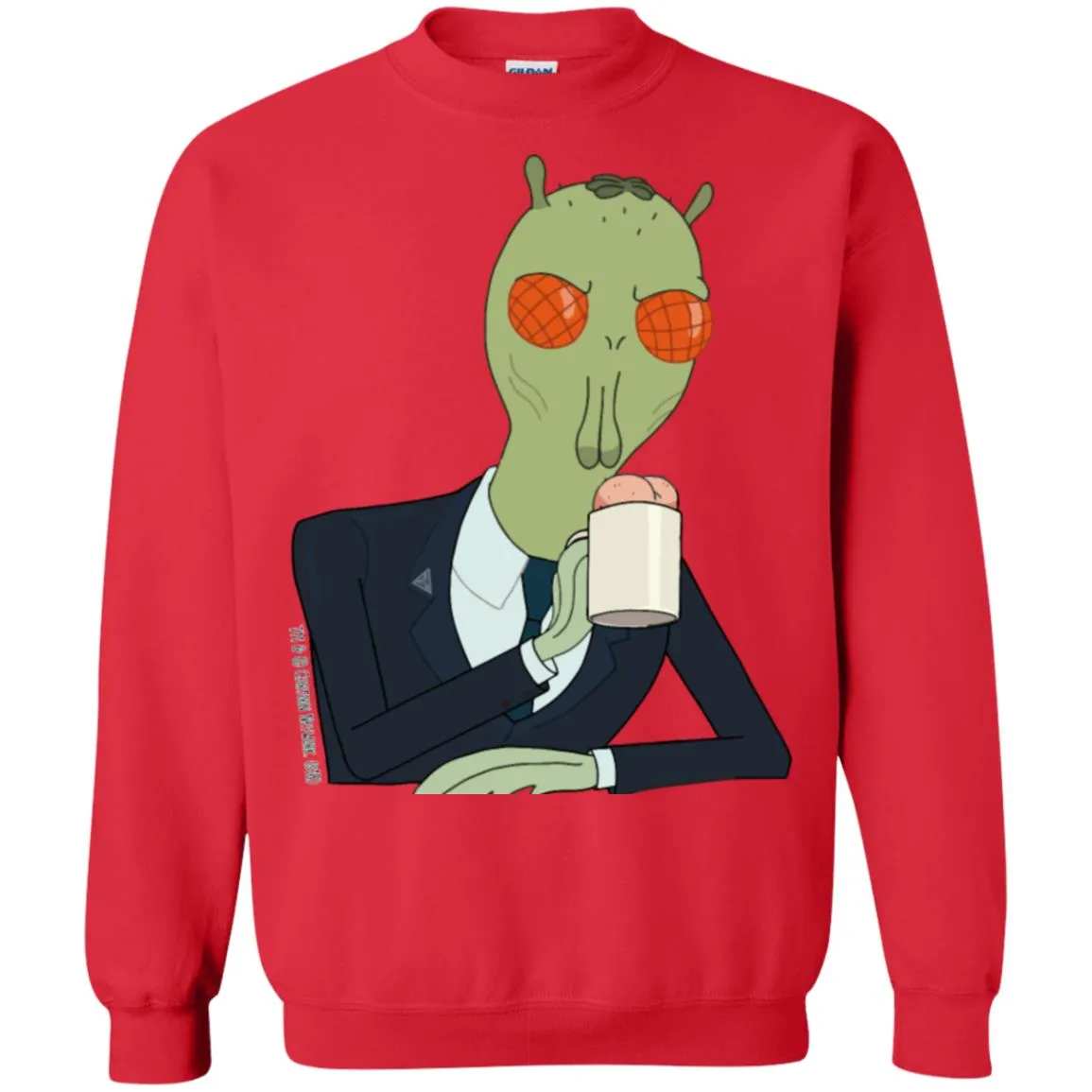 Rick And Morty Cornvelious Daniel Unisex Crewneck Pullover Sweatshirt