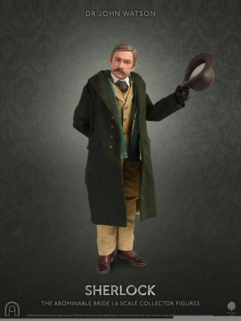 SHERLOCK: Dr JOHN WATSON "THE ABOMINABLE BRIDE" - figurine articulée 1/6 30 cm