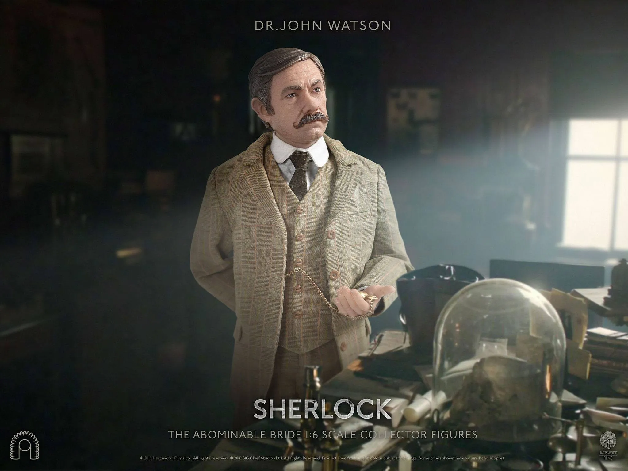 SHERLOCK: Dr JOHN WATSON "THE ABOMINABLE BRIDE" - figurine articulée 1/6 30 cm