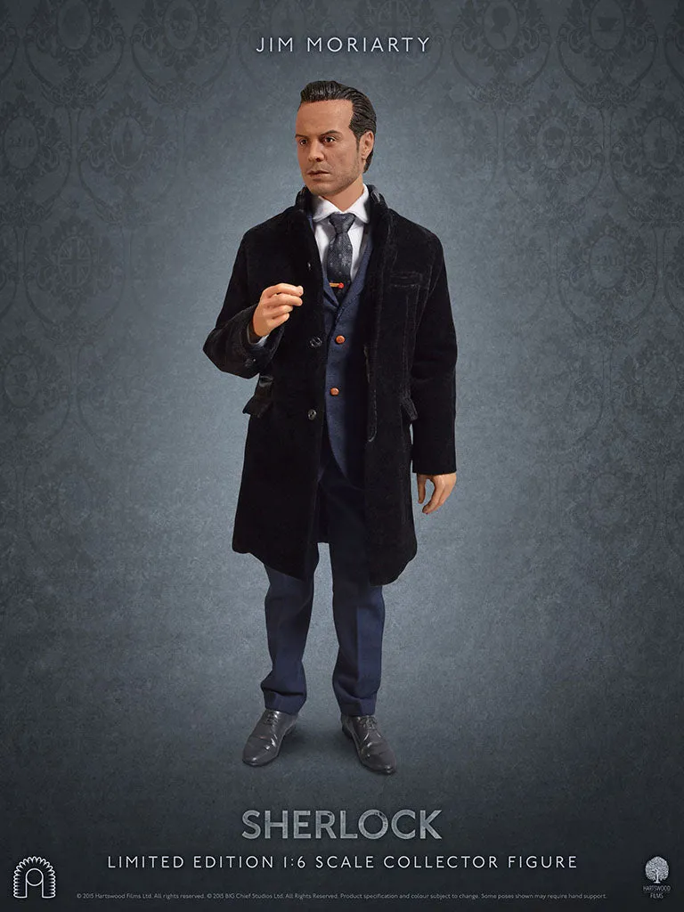 SHERLOCK: JIM MORIARTY - figurine articulée 1/6 30 cm
