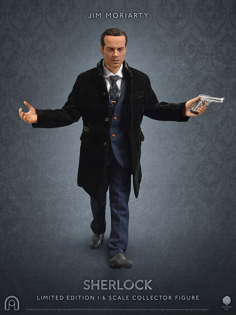 SHERLOCK: JIM MORIARTY - figurine articulée 1/6 30 cm